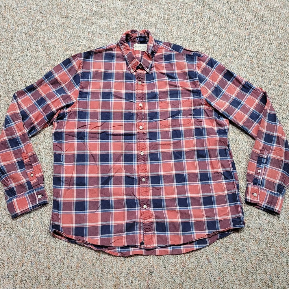 Denim & Supply Ralph Lauren Shirt Mens 2XL Multi Plaid Button Down Long‎ Sleeve